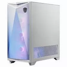 Gabinete Msi Mpg Gungnir 300r Airflow, E-atx, Panel Templado, 4x Vent Rgb, Midi Tower, Blanco